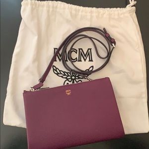 MCM Double Zip Crossbody Bag